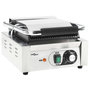 Voir la diapositive 6 : VIDAXL Grill pour panini rainuré Acier inoxydable 1800 W 31x30,5x20 cm
