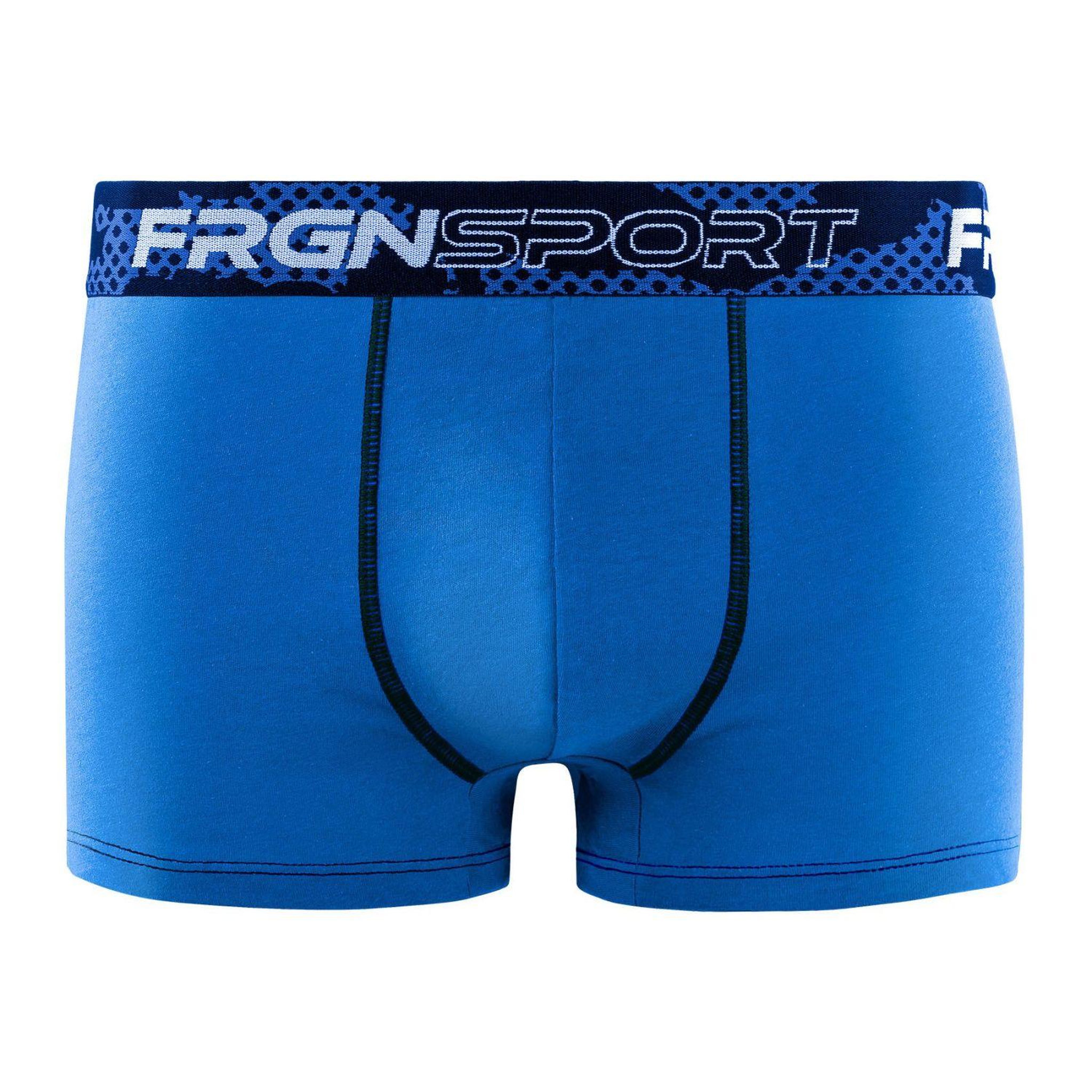 Voir la diapositive 5 : FREEGUN Lot de 4 boxers homme en coton Dynamic Tom