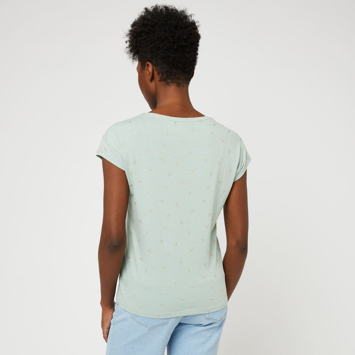 INEXTENSO T-shirt Turquoise femme