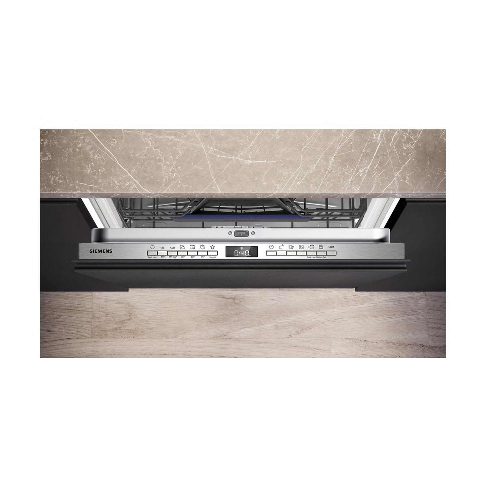 Voir la diapositive 4 : Siemens Lave-vaisselle 60cm 44db 14 couverts tout intégrable - sn65yx06ce