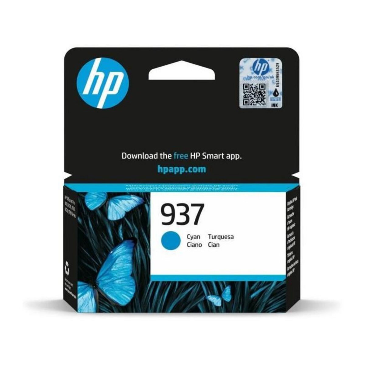 HP HP 937 Cartouche Encre Authentique cyan