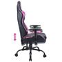 Voir la diapositive 5 : Subsonic Chaise gaming, fauteuil gamer Noir et rose taille L