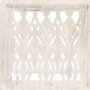 Voir la diapositive 3 : VIDAXL Cloison de separation 3 panneaux Blanc 120x165 cm Bois manguier