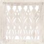 Voir la diapositive 3 : VIDAXL Cloison de separation 3 panneaux Blanc 120x165 cm Bois manguier