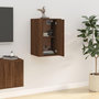 Voir la diapositive 4 : VIDAXL Meuble TV mural Chene marron 40x34,5x60 cm