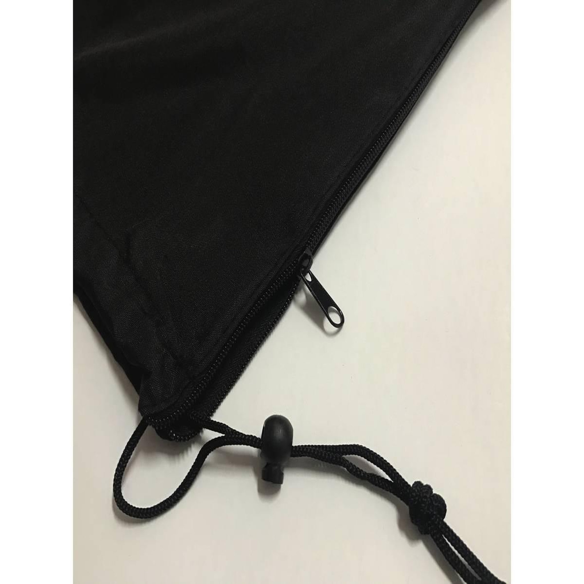 Voir la diapositive 4 : Habitat et Jardin Housse de protection pour parasol - 40 x 220 cm - noir