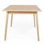 Voir la diapositive 2 : Paris Prix Table à Manger Extensible  Skagen  140-180cm Chêne