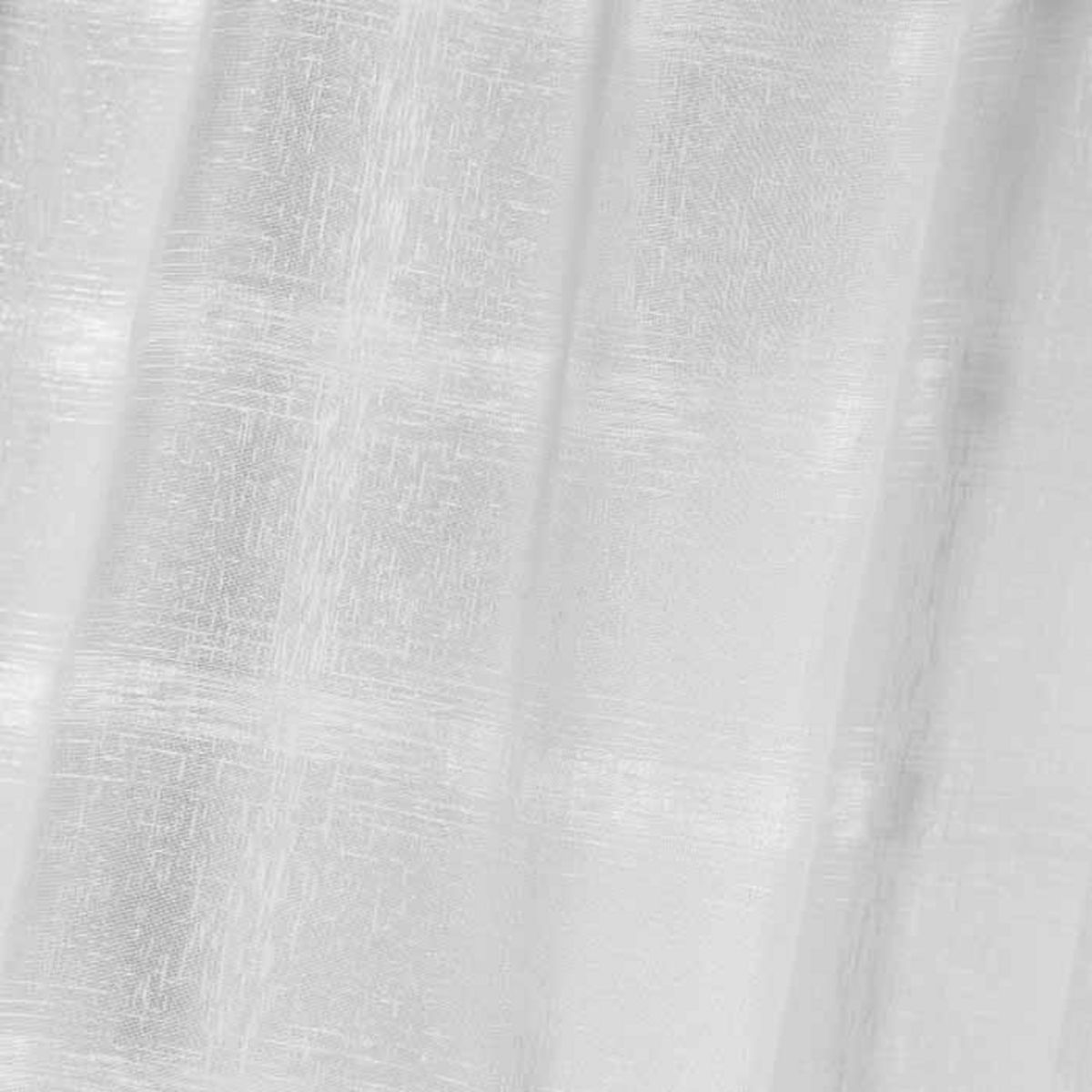 Paris Prix Paire de Voilages Passe-Tringle  Candide  70x200cm Blanc