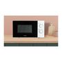 Voir la diapositive 3 : OCEANIC Micro-ondes OCEANIC MO20W11 Blanc 45,4 x H26,1 x P32,6 cm - 20L
