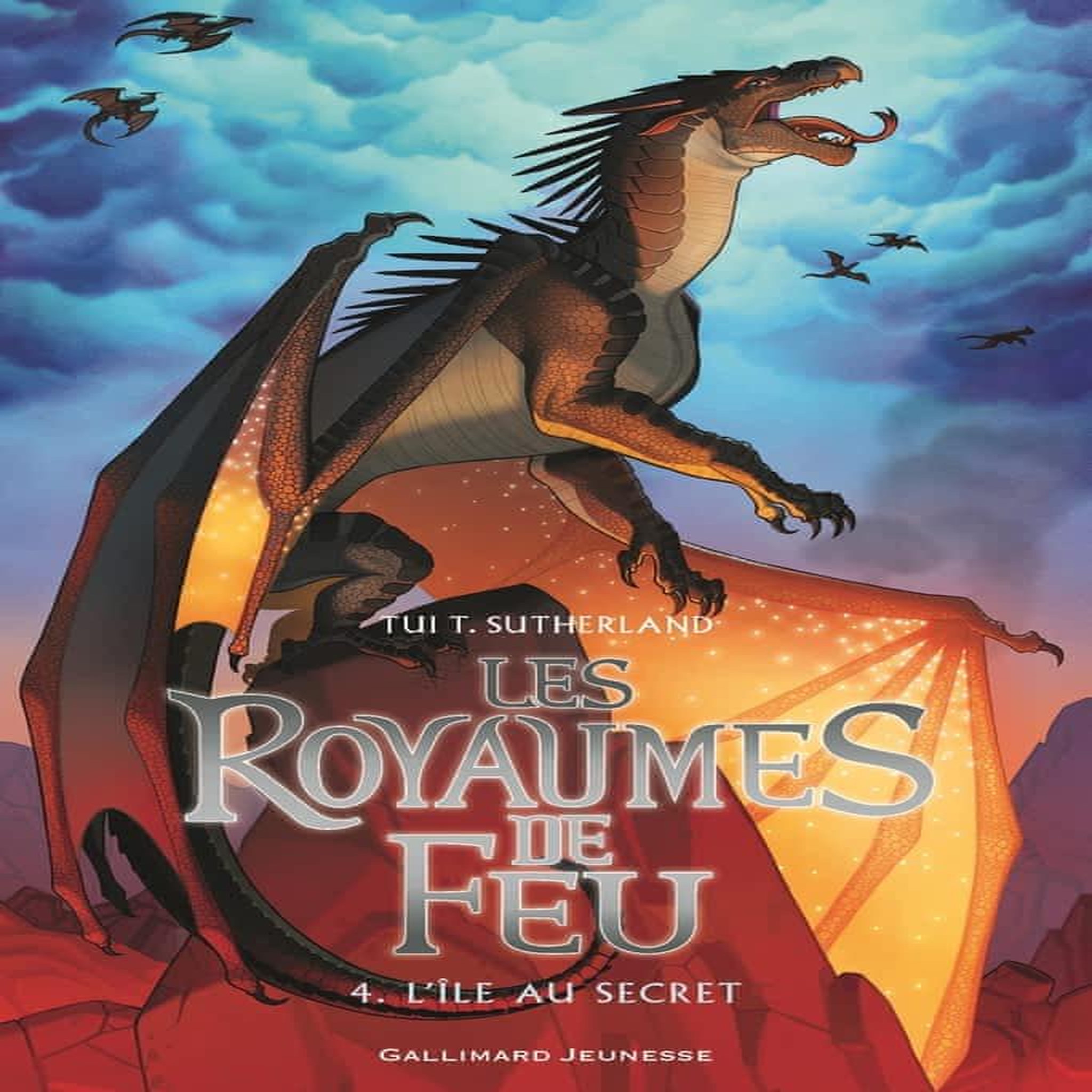 LES ROYAUMES DE FEU TOME 4 : L'ILE AU SECRET, Sutherland Tui-T