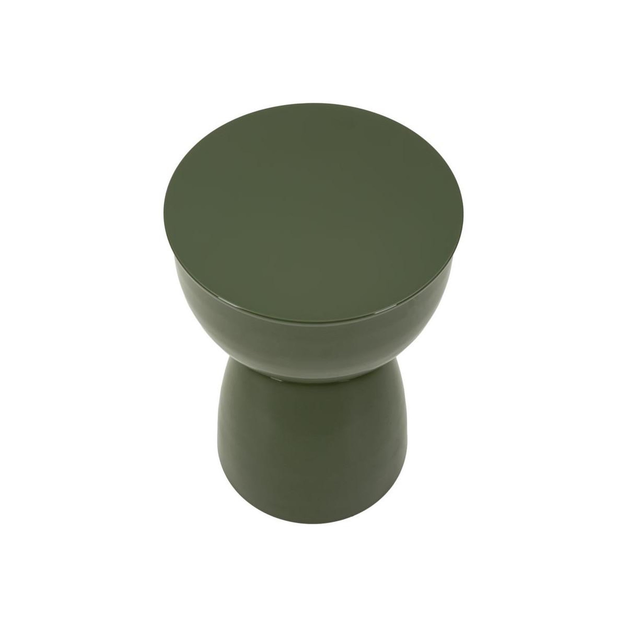 Voir la diapositive 2 : Paris Prix Table d'appoint en métal  yao  46cm vert