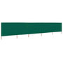 Voir la diapositive 2 : VIDAXL Paravent 5 panneaux Tissu 600 x 120 cm Vert
