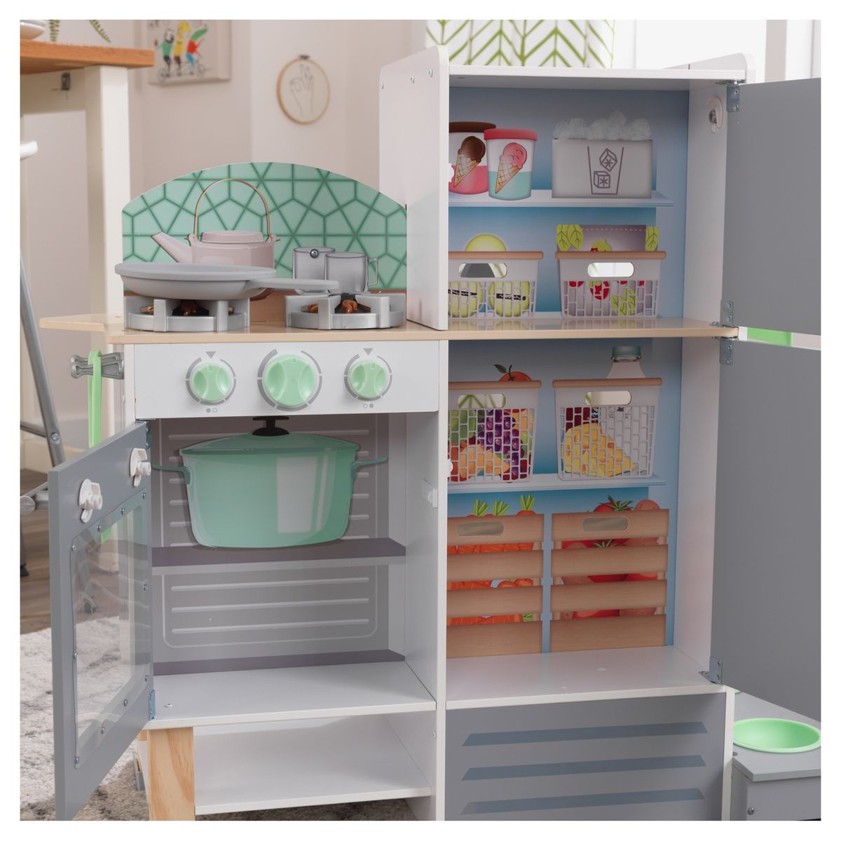 Kidkraft Cuisine buanderie 2 en 1