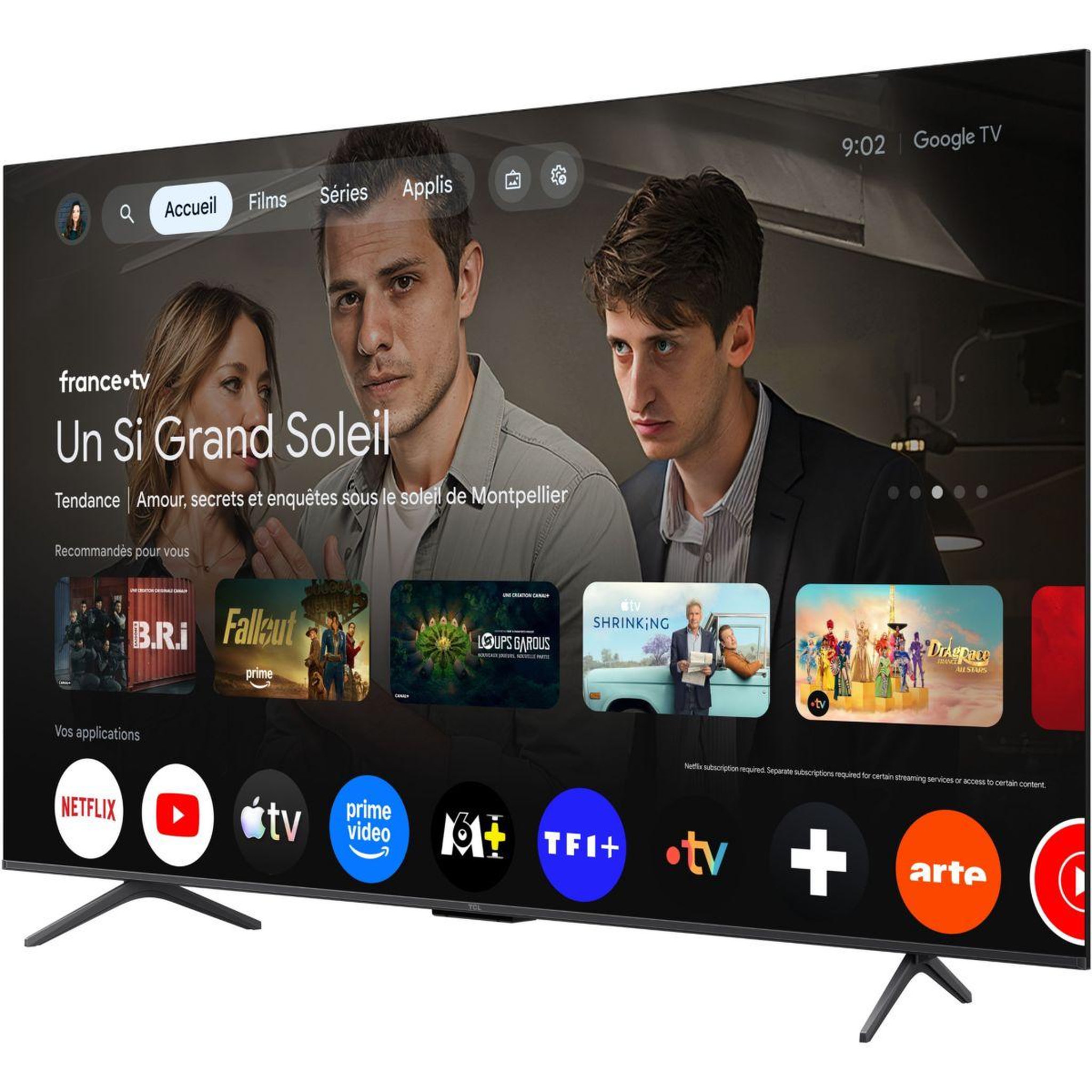 Voir la diapositive 2 : TCL Tv mini led 65p89l (2026) 65  (165 cm)
