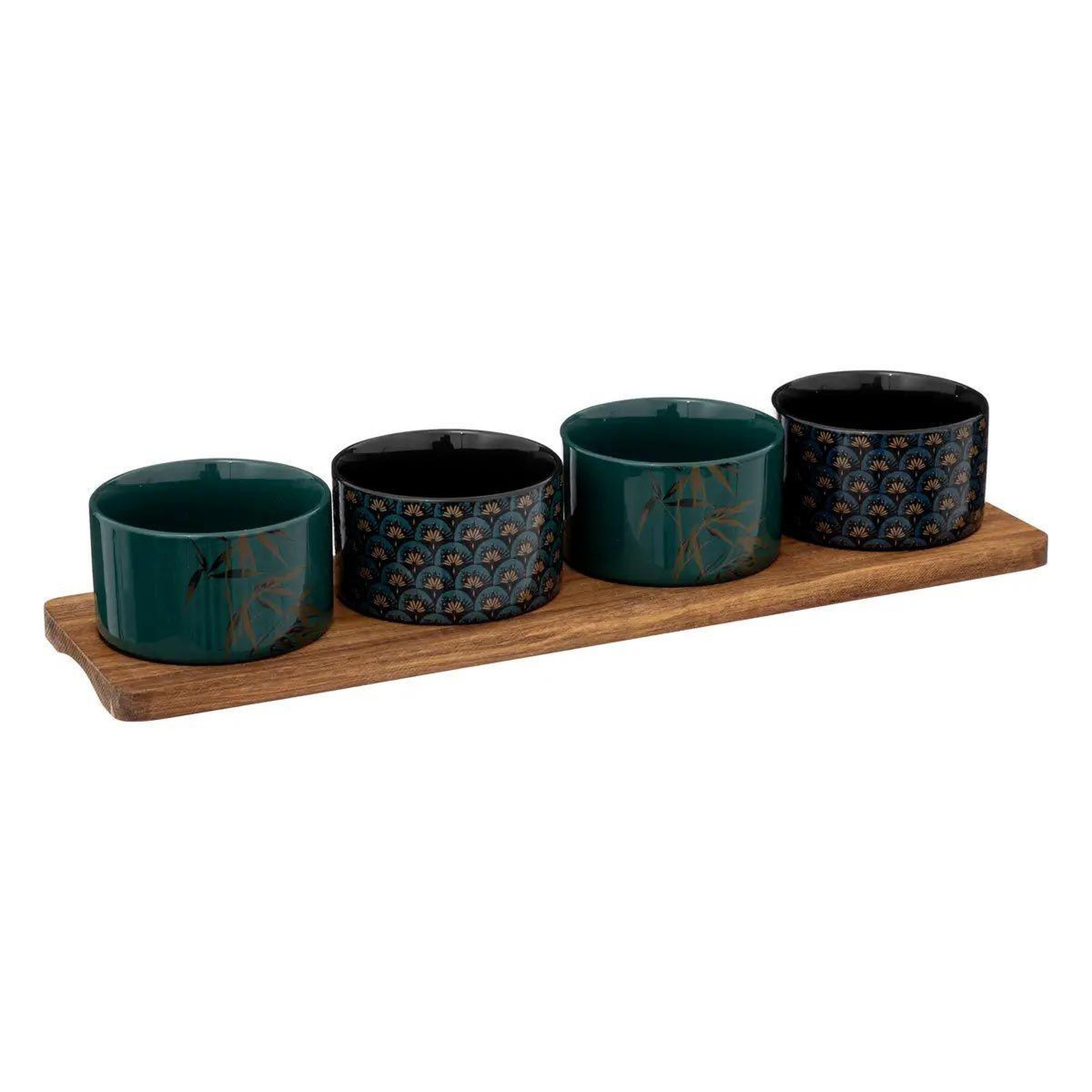 SECRET DE GOURMET Service apéritif 5 pièces  jil  10cm multicolore