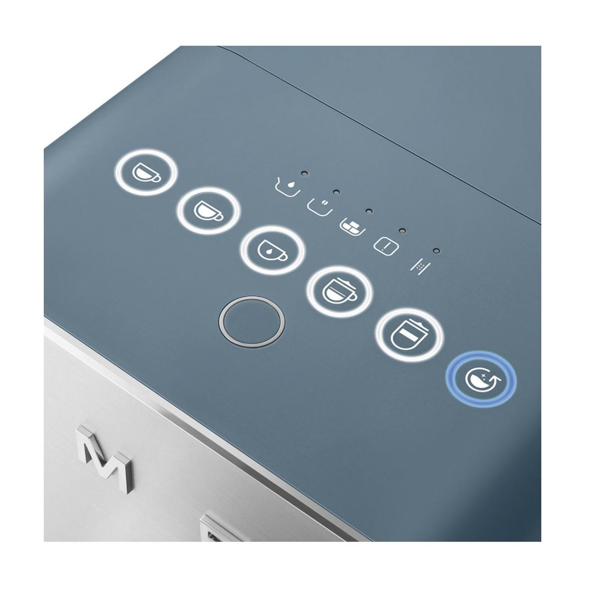 Voir la diapositive 6 : SMEG Expresso broyeur bleu orage - bcc13sbmeu