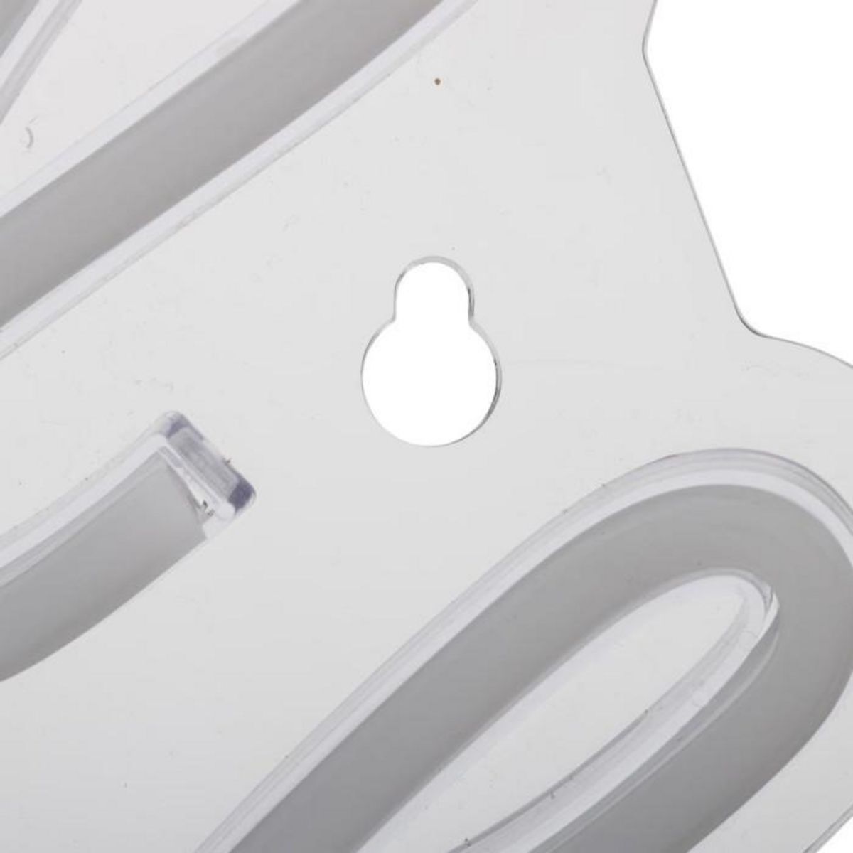 ATMOSPHERA Lampe Murale Néon LED  Good Vibes  40cm Rose