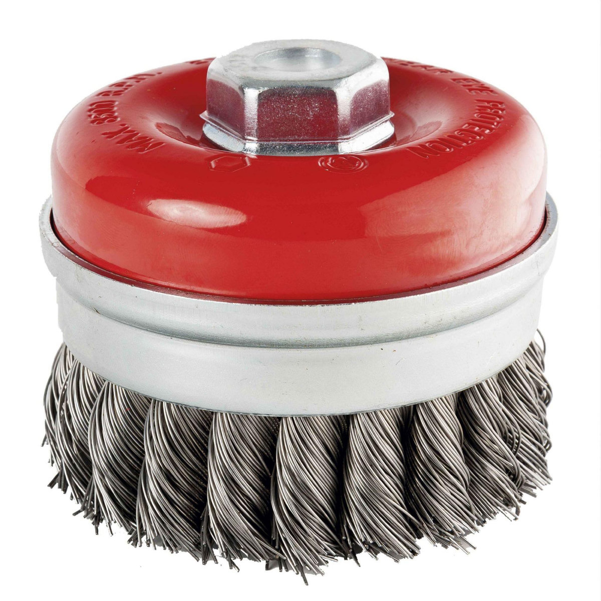 Leman Brosse conique acier torsadé 80 mm