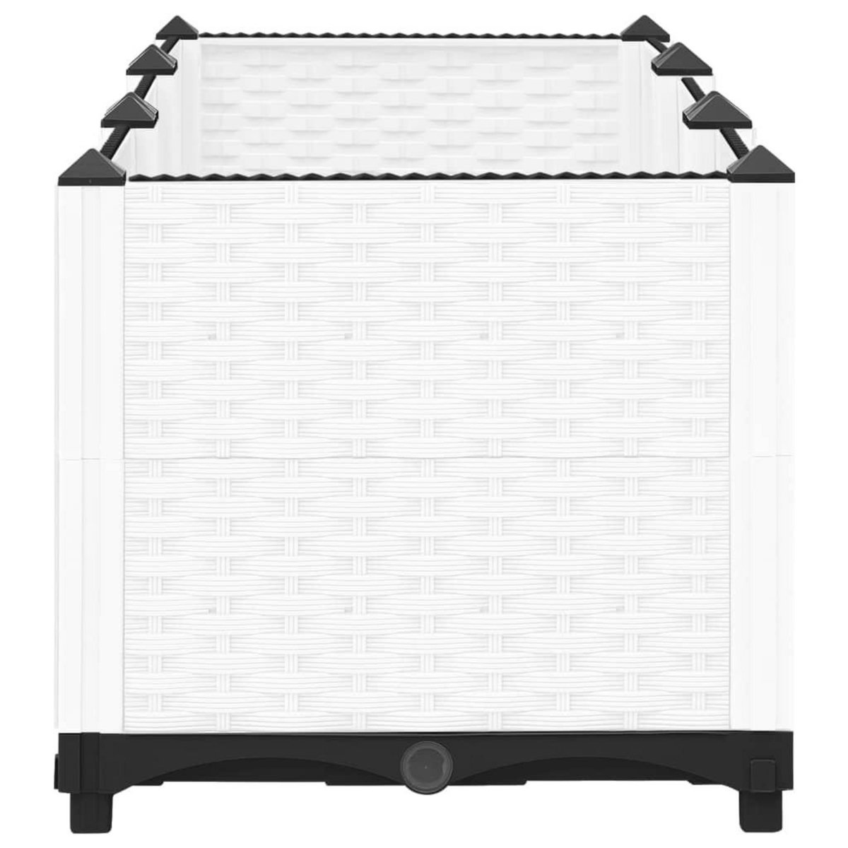 VIDAXL Lit sureleve 120x40x38 cm Polypropylene