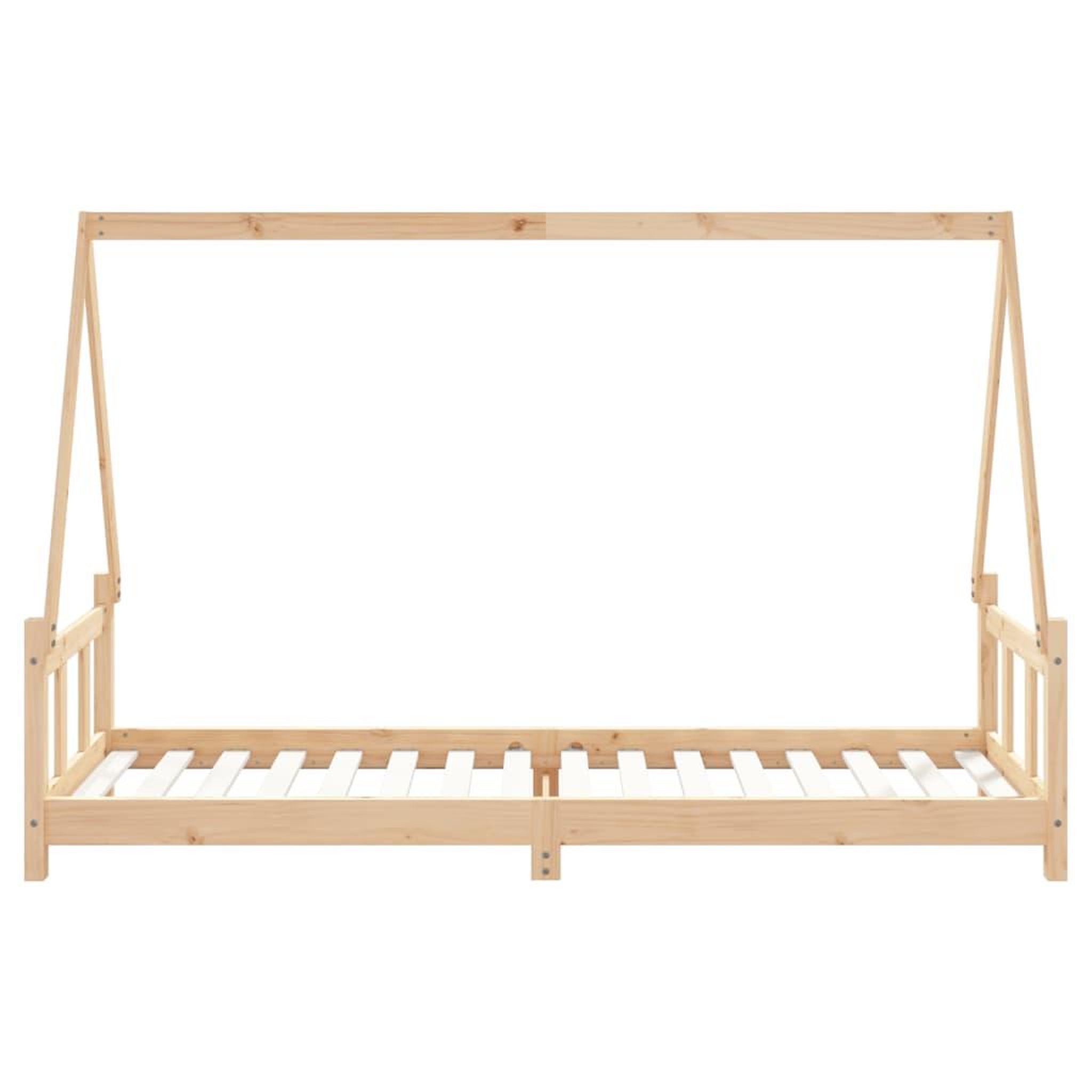 Voir la diapositive 5 : VIDAXL Cadre de lit pour enfants 90x200 cm bois de pin massif