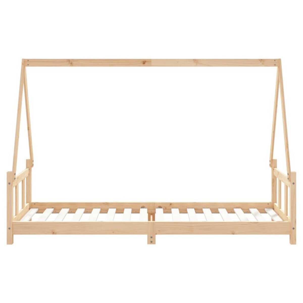 VIDAXL Cadre de lit pour enfants 90x200 cm bois de pin massif