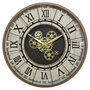 Voir la diapositive 1 : ATMOSPHERA Horloge Murale Vintage  Stella  57cm Naturel