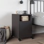 Voir la diapositive 3 : VIDAXL Table de chevet noir 36x39x59 cm acier