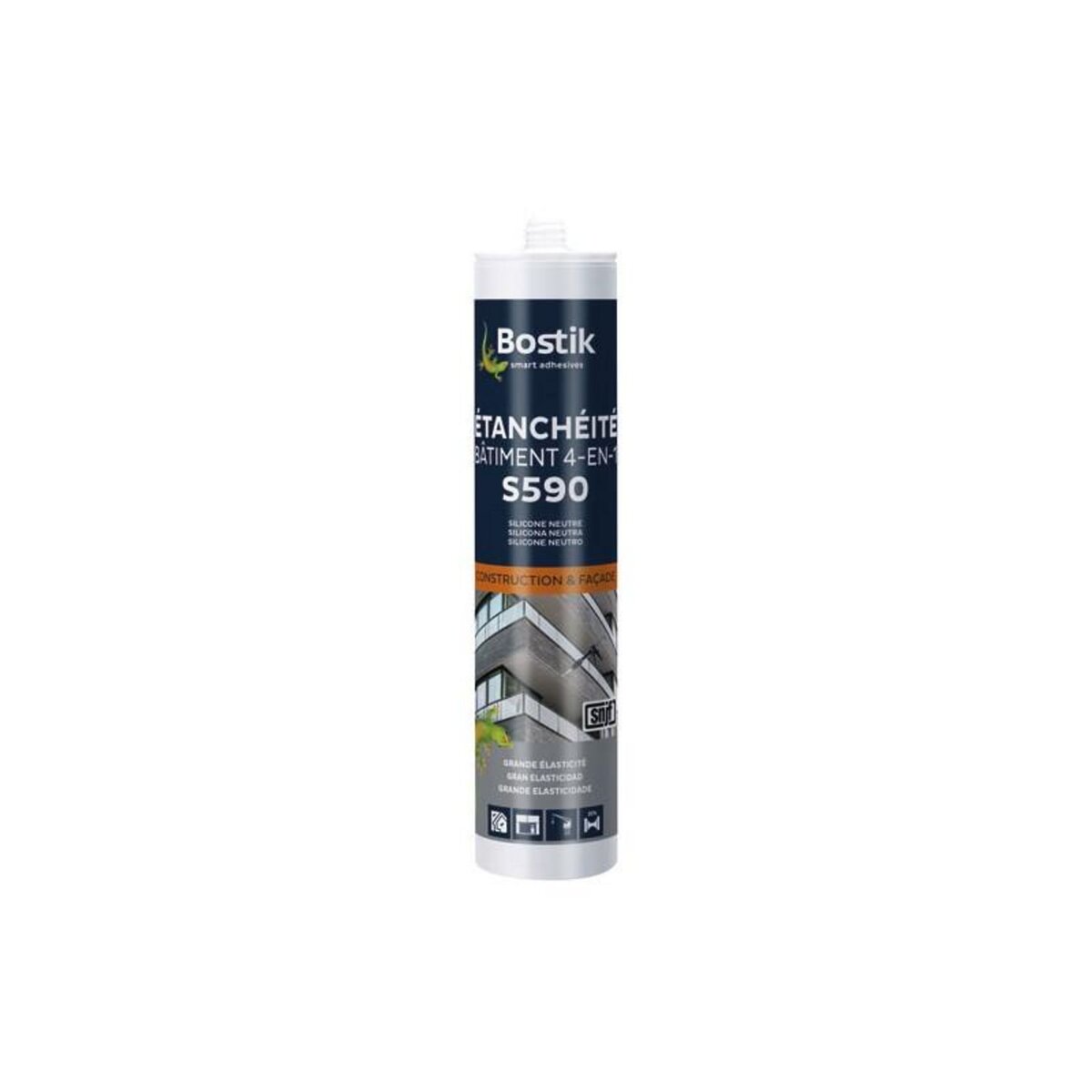 Bostik MASTIC BATIMENT 4EN1 S590 CART.BEIGE BOSTIK - 30615832