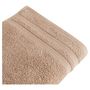 Voir la diapositive 2 : ACTUEL Maxi drap de bain uni en coton 450 g/m²