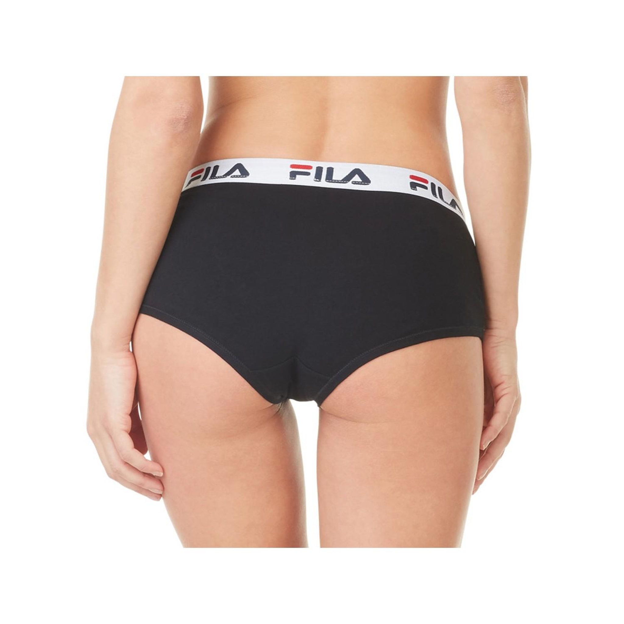 Voir la diapositive 4 : FILA Lot de 3 Culottes coton femme FU6044