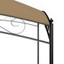 Voir la diapositive 4 : VIDAXL Belvedere 3x3x2,65 m Taupe 180 g/m^2