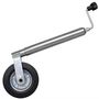 Voir la diapositive 2 : VIDAXL Roue jockey 48 mm avec 1 pince divisee et des cales de roue