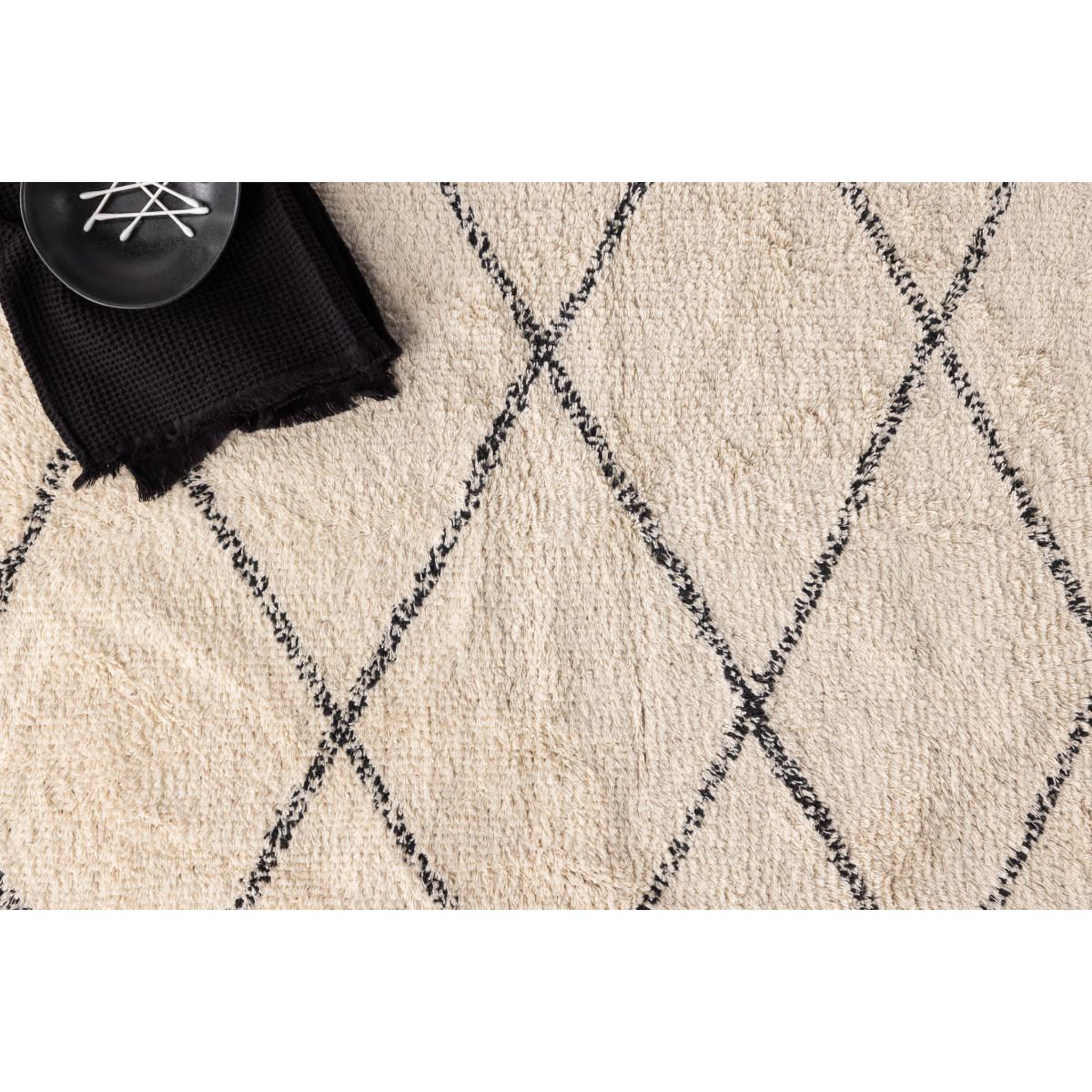 Voir la diapositive 5 : Paris Prix Tapis déco  thelma  50x80cm naturel