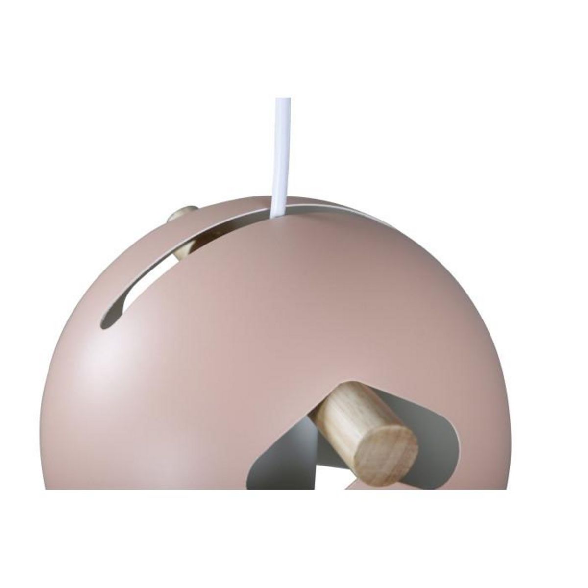 Paris Prix Lampe Suspension Déco  Tubbie  23cm Rose Poudré