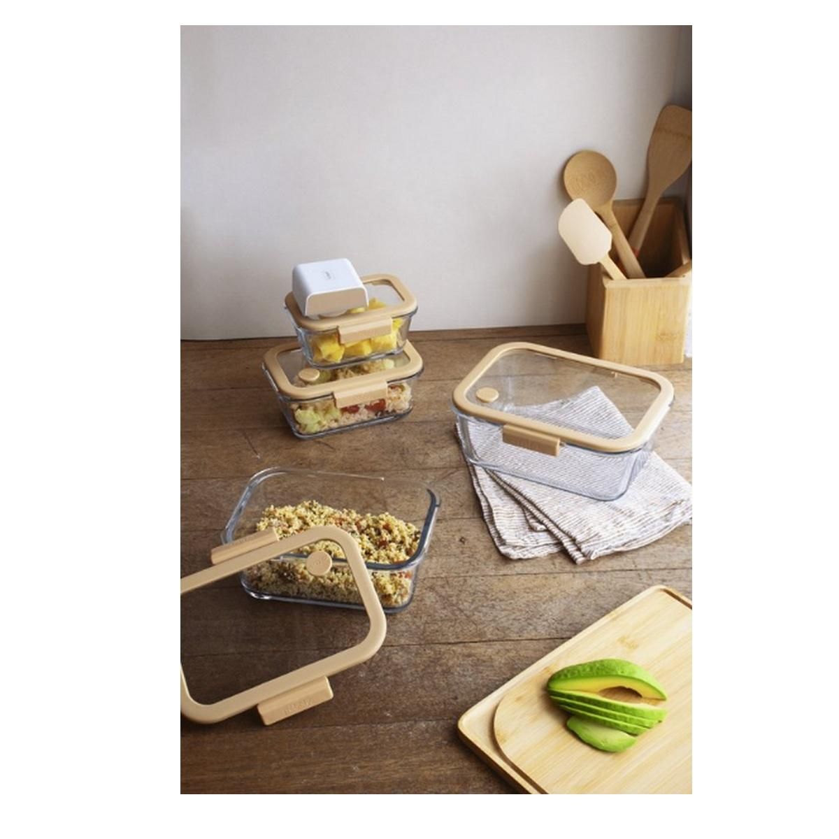 PEBBLY Boîte alimentaire 1.9l transparent - PKV-055