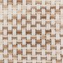 Voir la diapositive 3 : FIVE Tapis de Bain Tressé en Coton  Dégradé  50x75cm Taupe