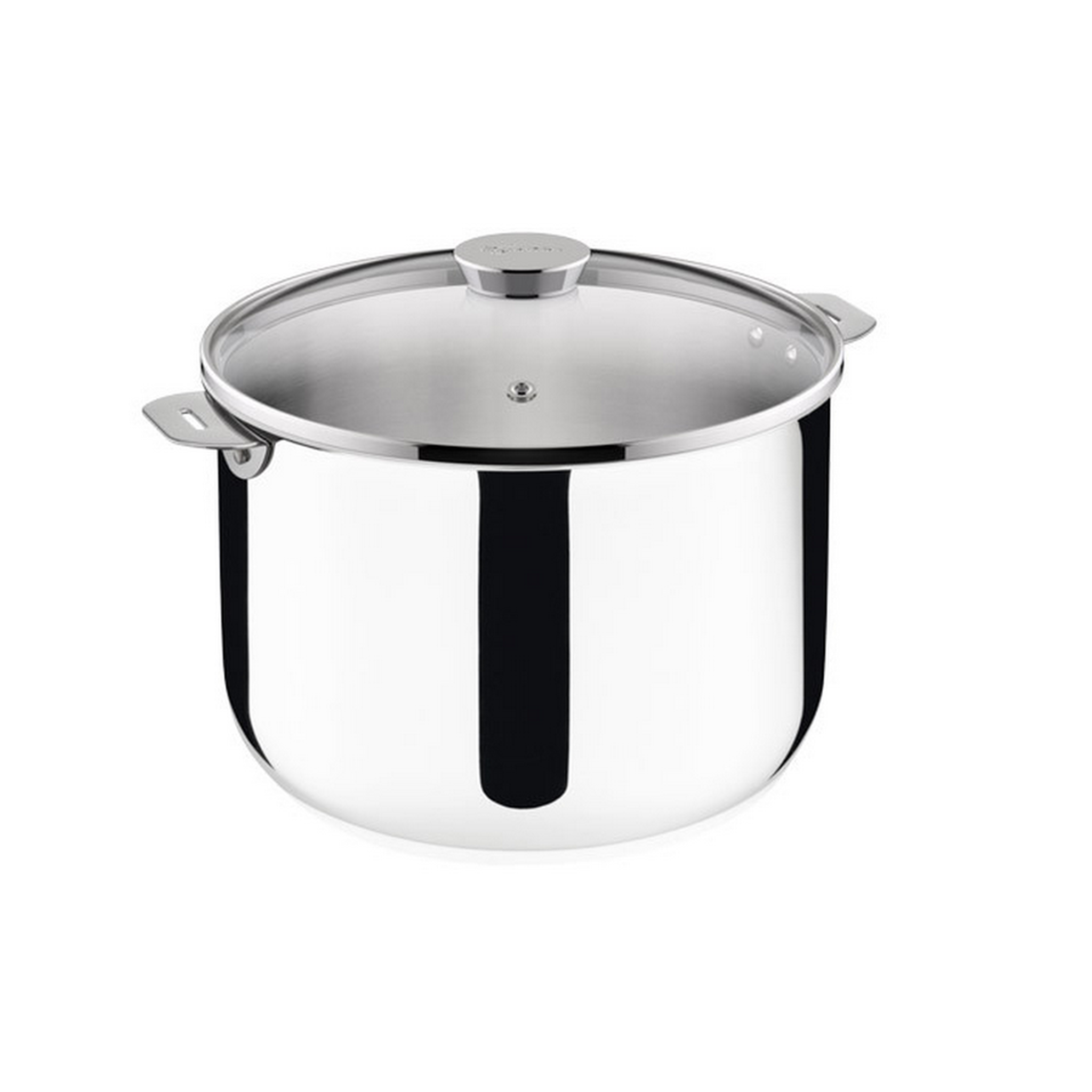 Lagostina Marmite inox 24cm + couvercle en verre - 012138020524