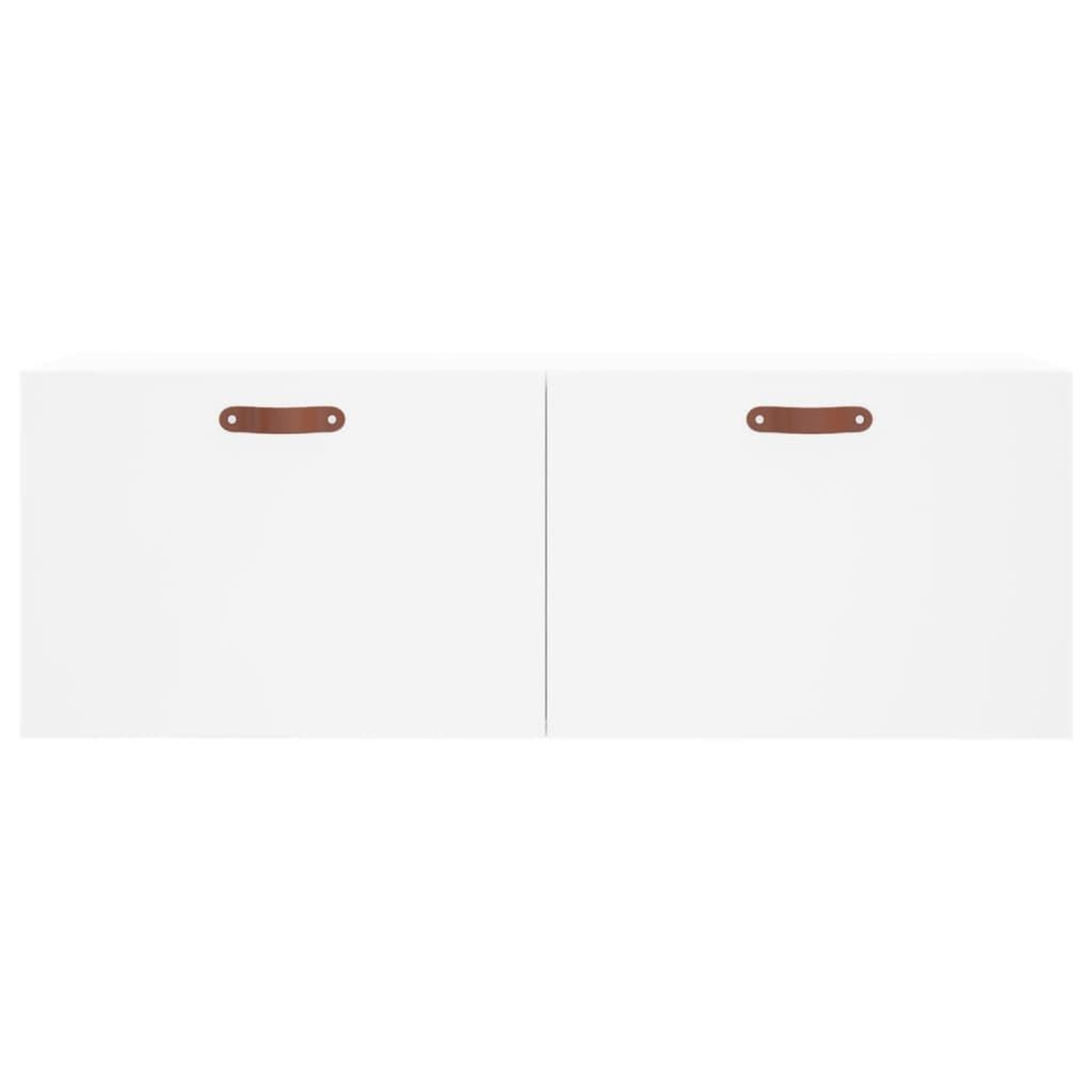 Voir la diapositive 5 : VIDAXL Armoire murale blanc 100x36,5x35 cm bois d'ingenierie