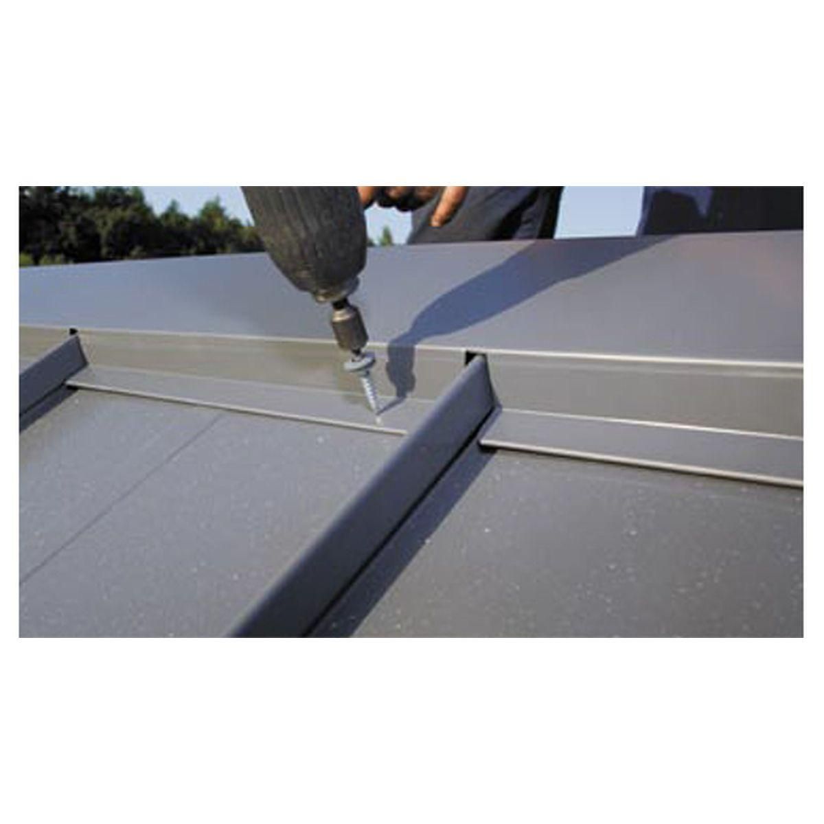 GREEN OUTSIDE Couverture plaques pour abris ISALO - Acier - 10m²