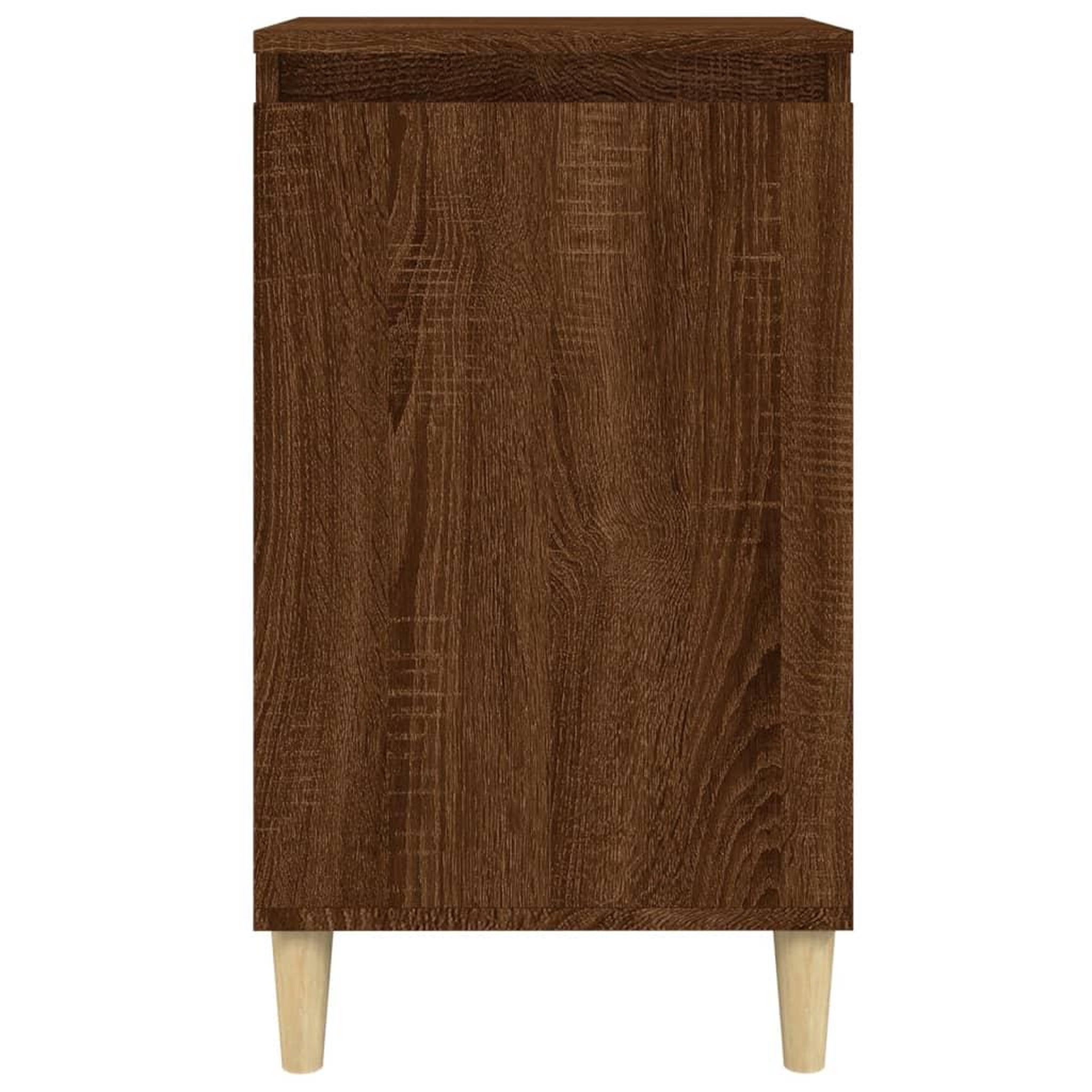Voir la diapositive 5 : VIDAXL Tables de chevet 2pcs chene marron 40x35x70cm bois d'ingenierie