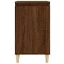 Voir la diapositive 5 : VIDAXL Tables de chevet 2pcs chene marron 40x35x70cm bois d'ingenierie