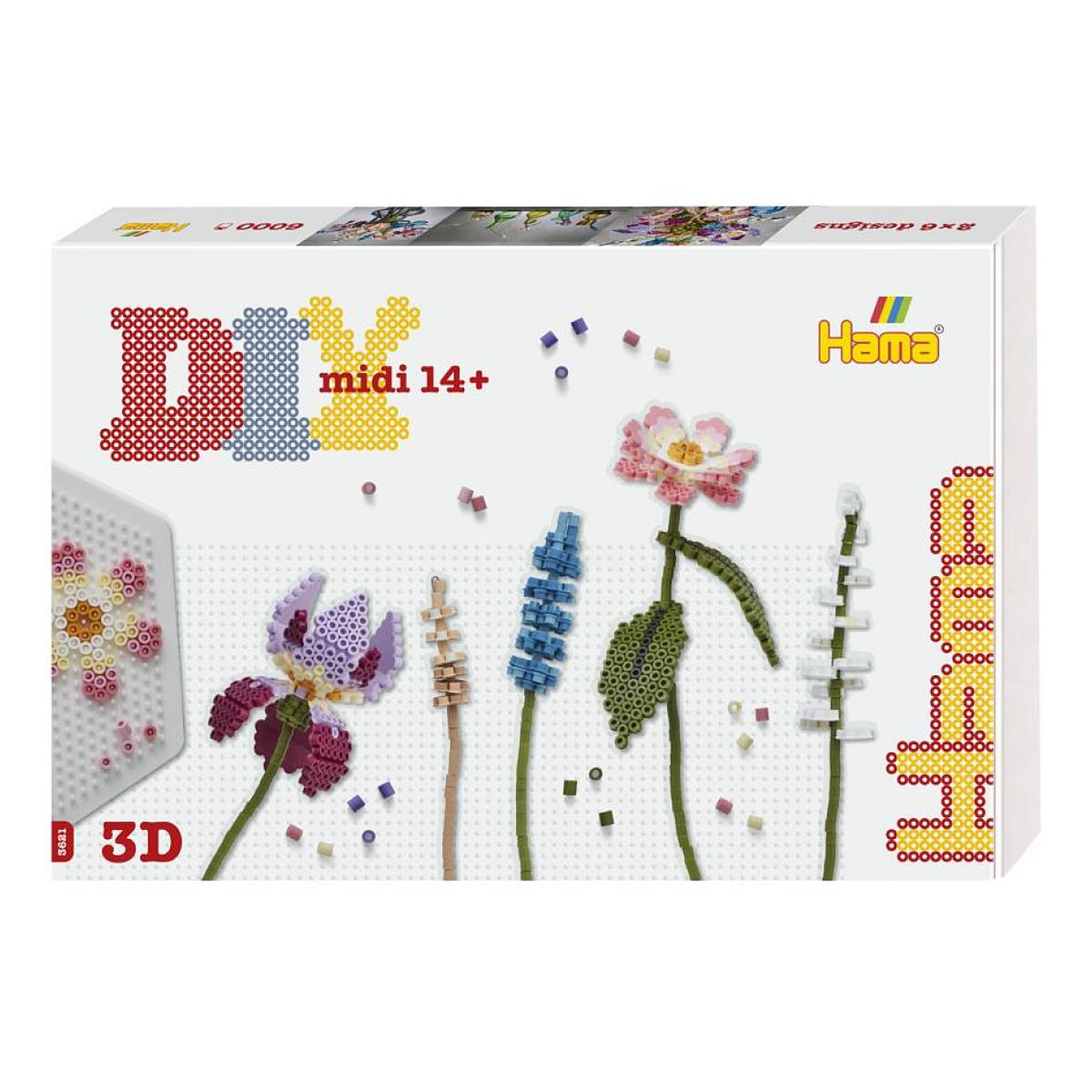 Hama Midi boite  Art Bouquet