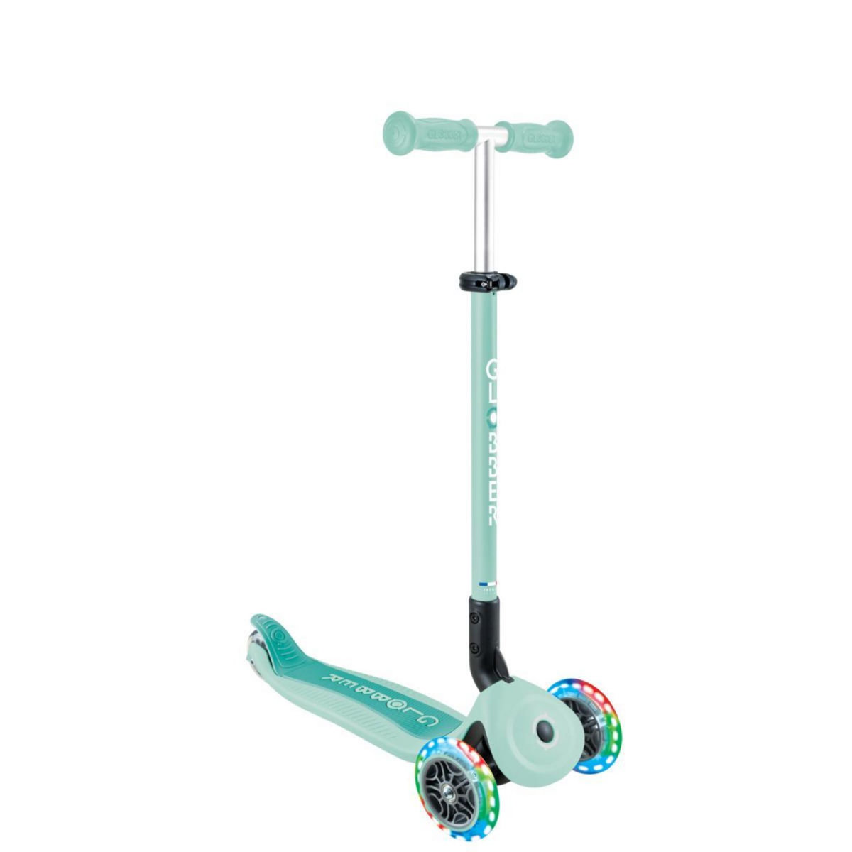 Globber Trottinette Go-Up Active Lights Pastel Menthe / Menthe Foncée