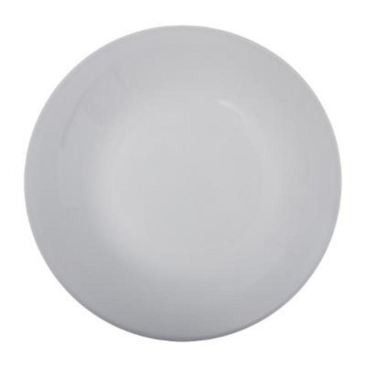 SECRET DE GOURMET Lot de 6 Assiettes Plates  Jeanne  25cm Blanc