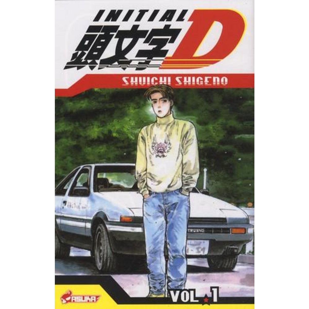 INITIAL D TOME 1, Shigeno Shûichi