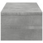 Voir la diapositive 5 : VIDAXL Support de moniteur gris béton 54x22x15 cm bois d ingénierie