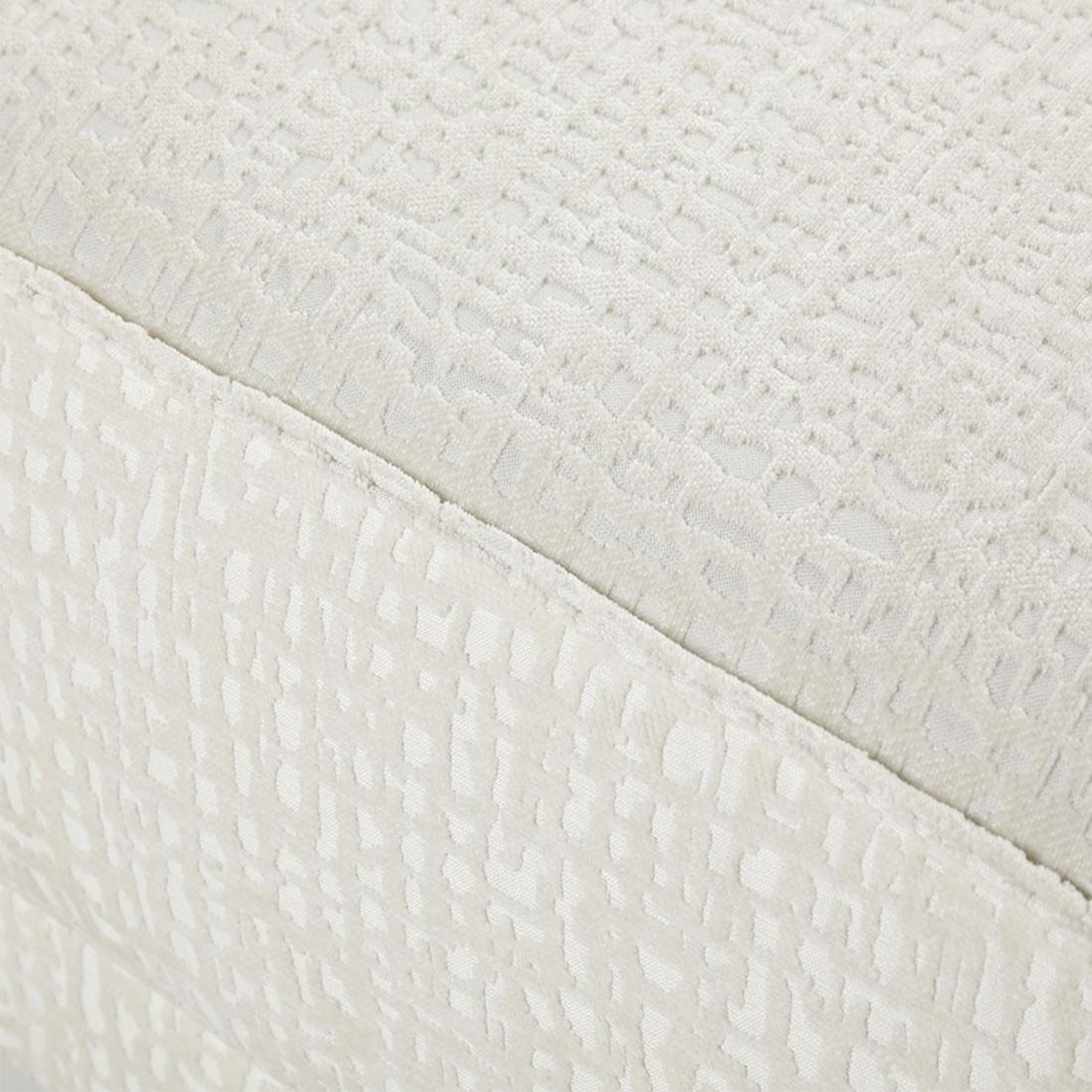 Voir la diapositive 6 : LISA DESIGN Charlie - pouf - pieds hauts - en tissu velours relief