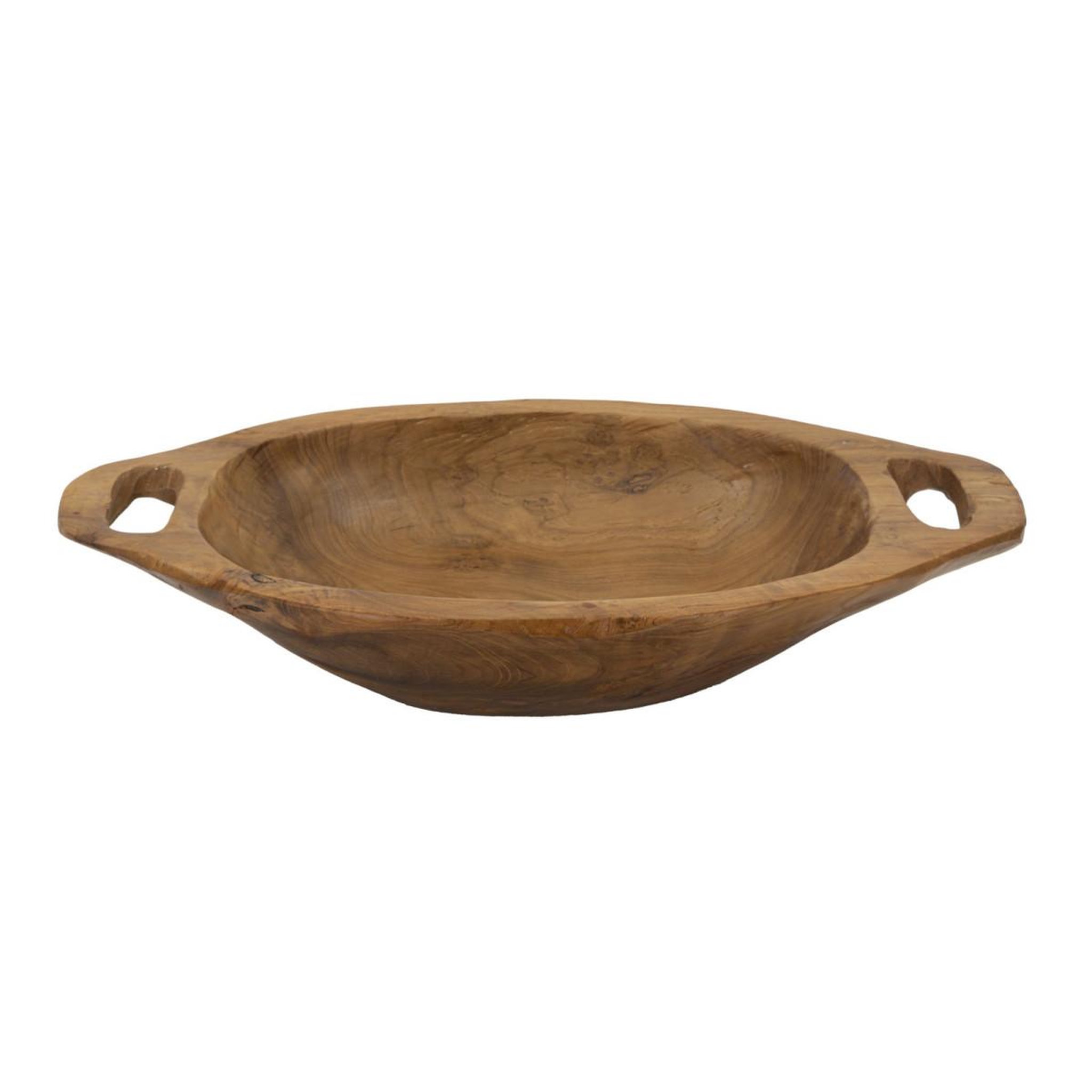 Paris Prix Vide-poche en bois avec poignées  wan  37cm naturel