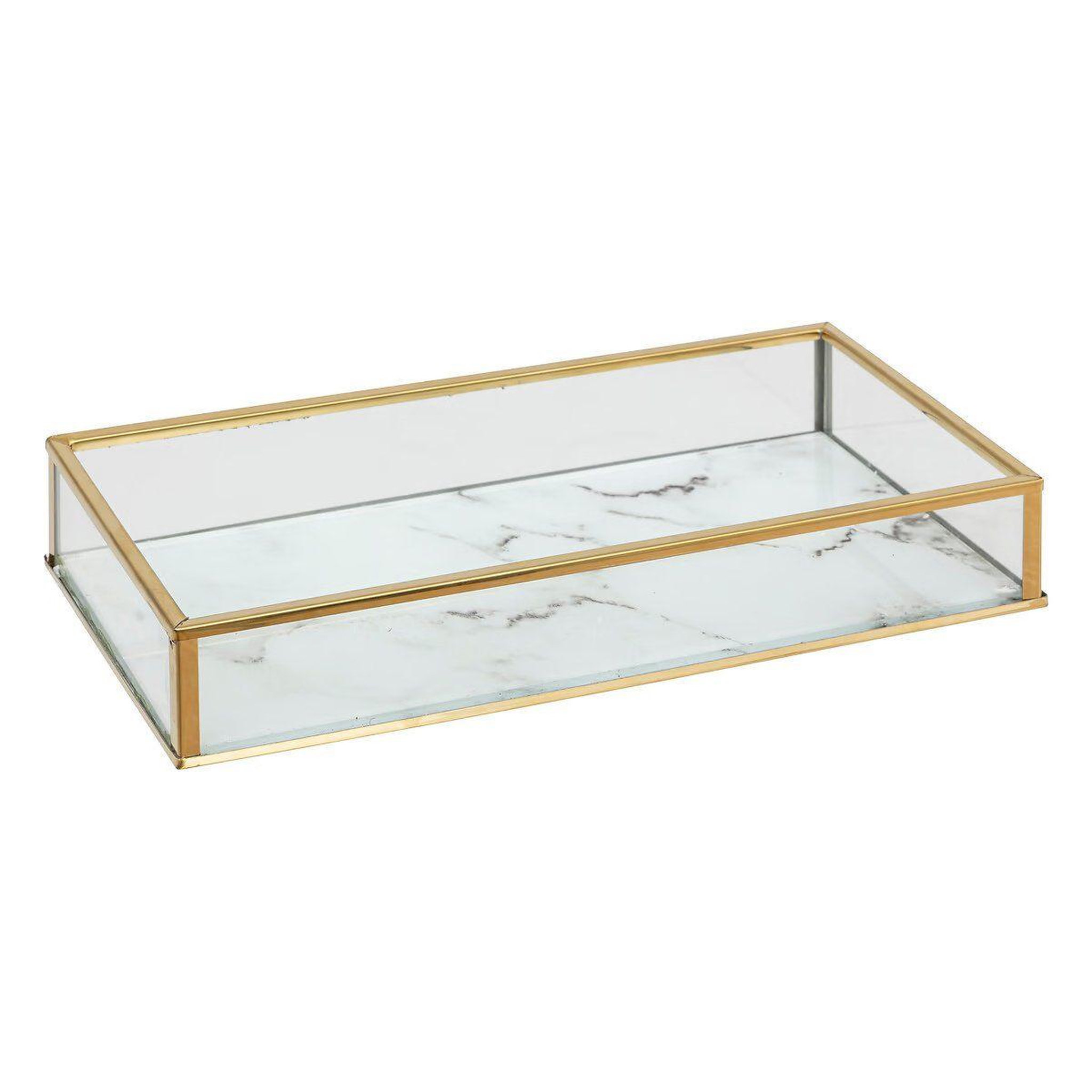 Voir la diapositive 2 : ATMOSPHERA Lot de 2 vide-poches en céramique  rosio  24cm blanc