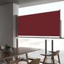 Voir la diapositive 1 : VIDAXL Auvent lateral retractable de patio 60x300 cm Rouge